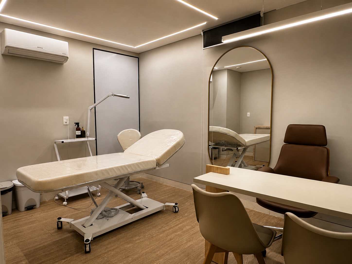 Consultório premium de estética do Coworking HOF Unitycom